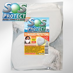 10 Masques de protection...